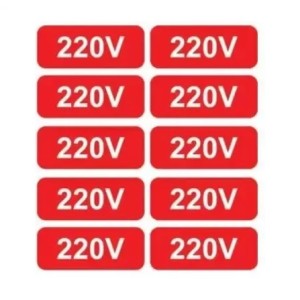 Placa Sinalizadora 220V ACESSO