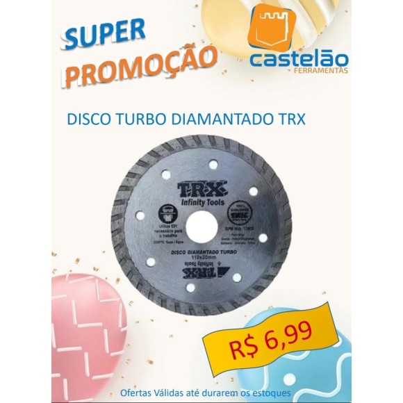 Disco Turbo Diamantado TRX