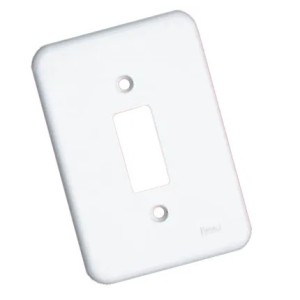 Placa 1 Tecla 4X2 Pollar RADIAL