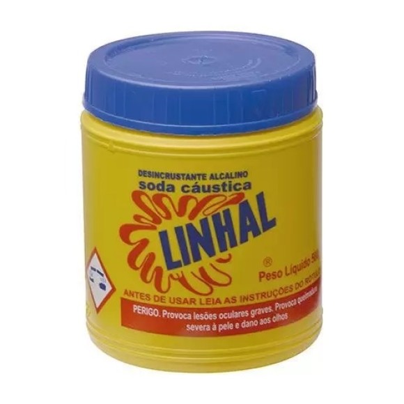 Soda Caústica 500G LINHAL