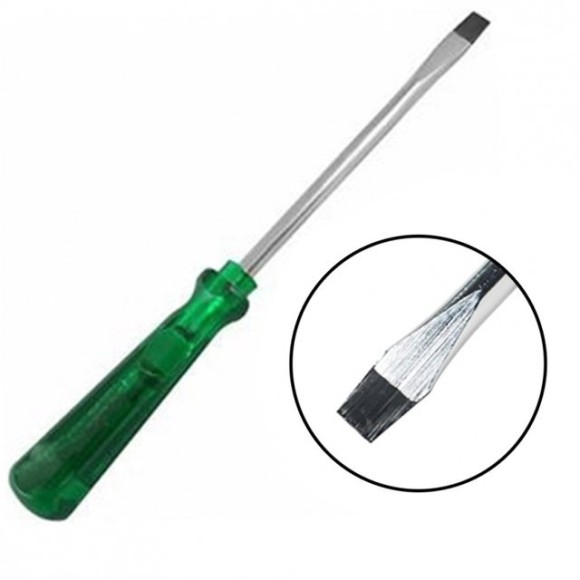 Chave Fenda Verde 1/4 X 6" EDA